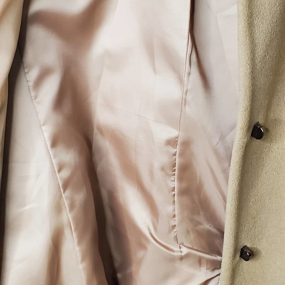 Vintage Anne Klein Single-Breasted Peacoat Size 14 - Picture 8 of 12